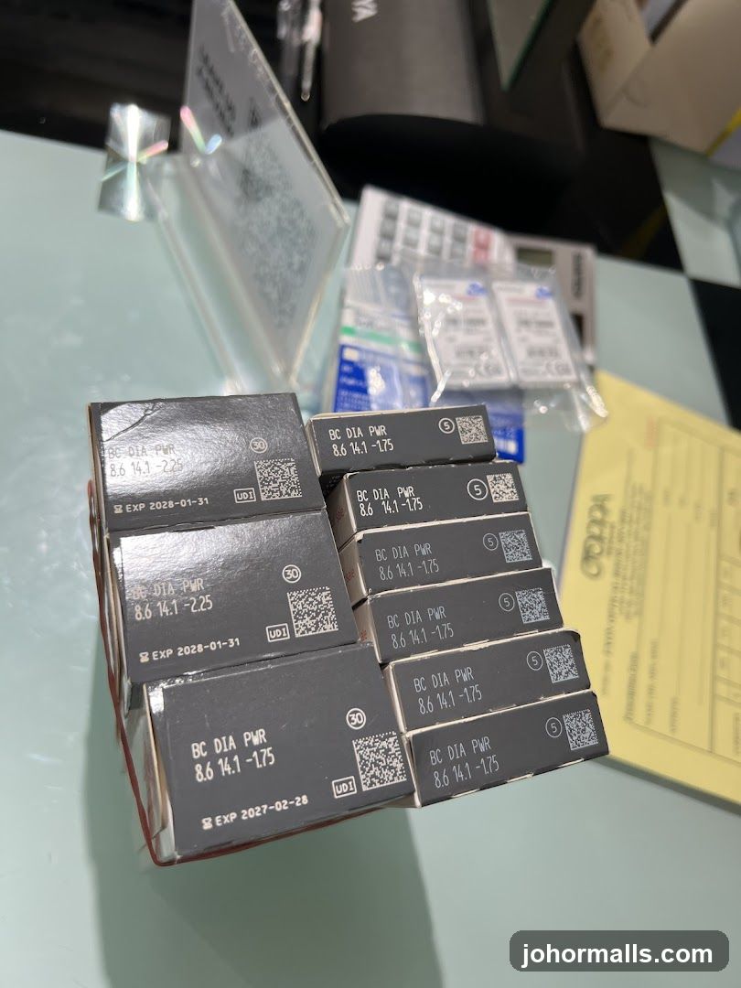 Contact Lens Boxes
