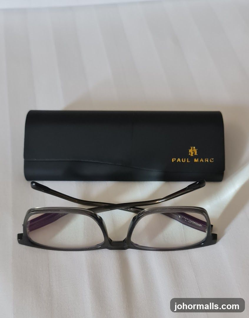 Eyeglasses and Case