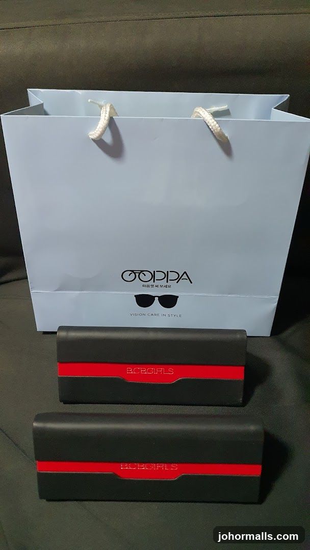 Eyeglass Cases and Shopping Bag