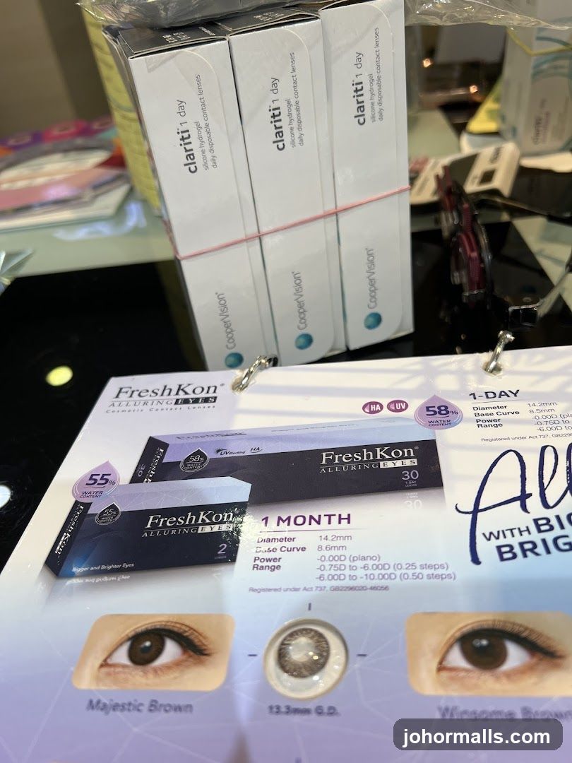 Contact Lens Packaging and Display