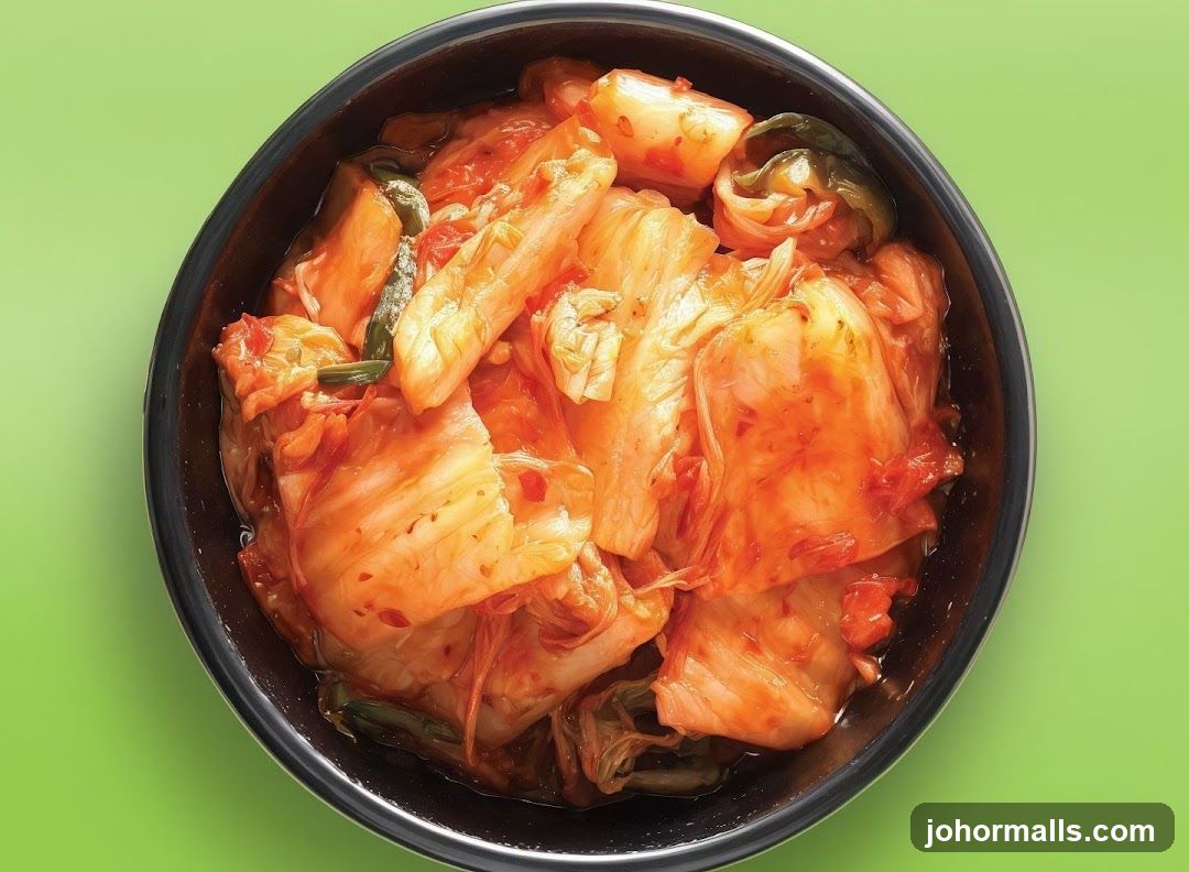 Kimchi in a Bowl