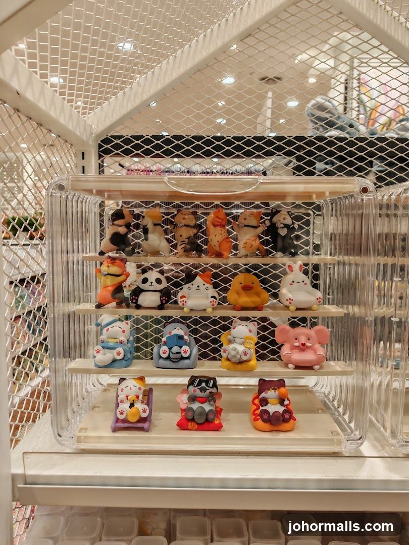 Figurines on Display