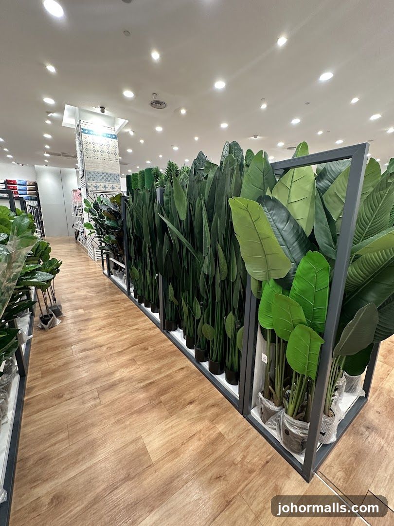 Artificial Plants Display