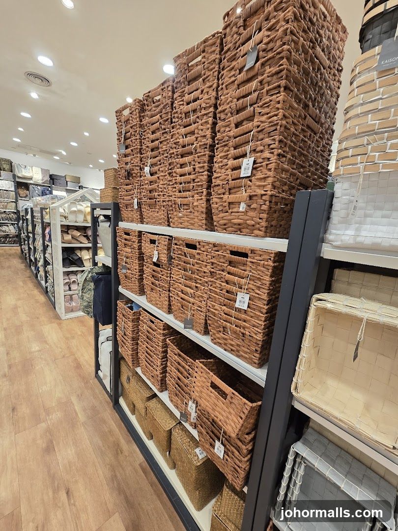 Woven Baskets Display