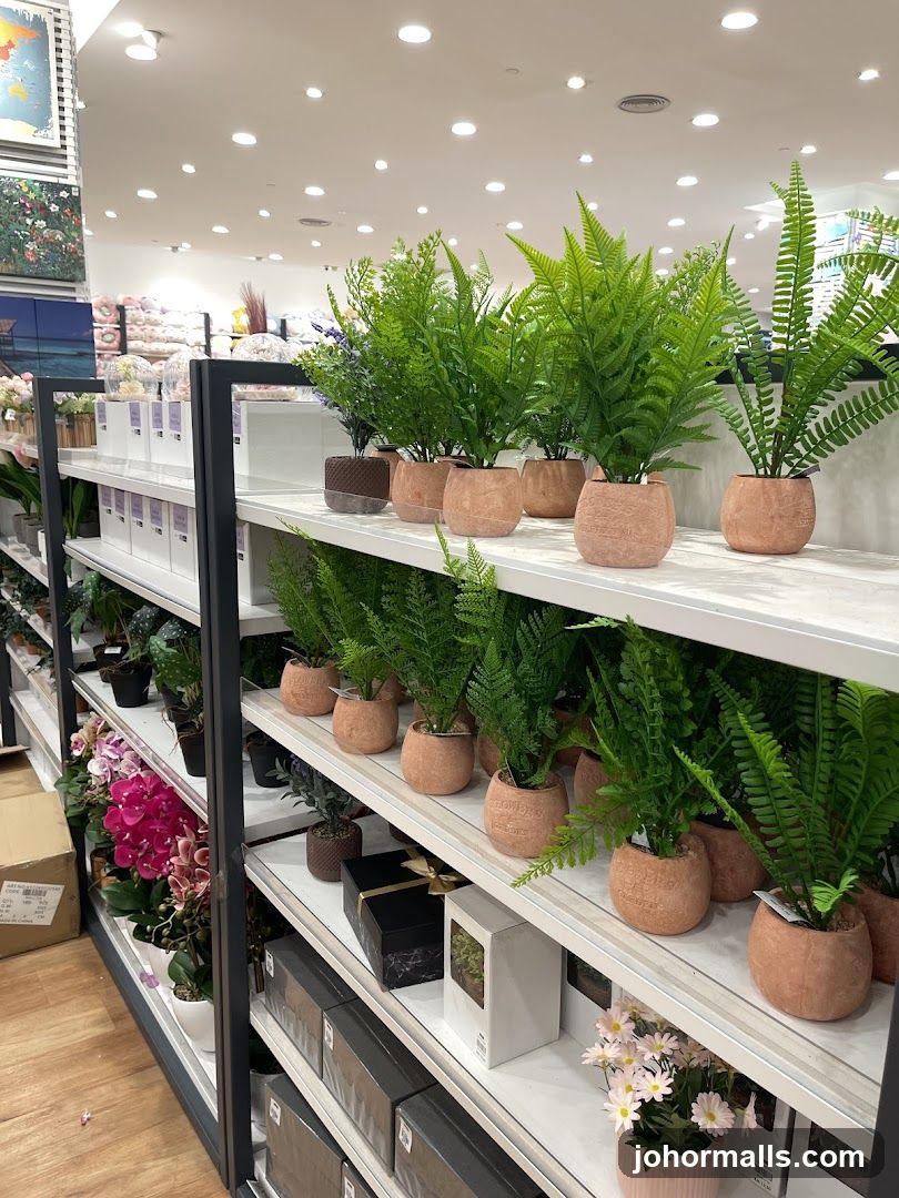 Artificial Plants Display