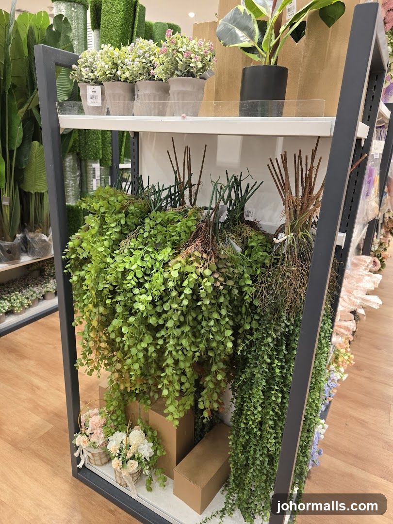 Artificial Plants Display