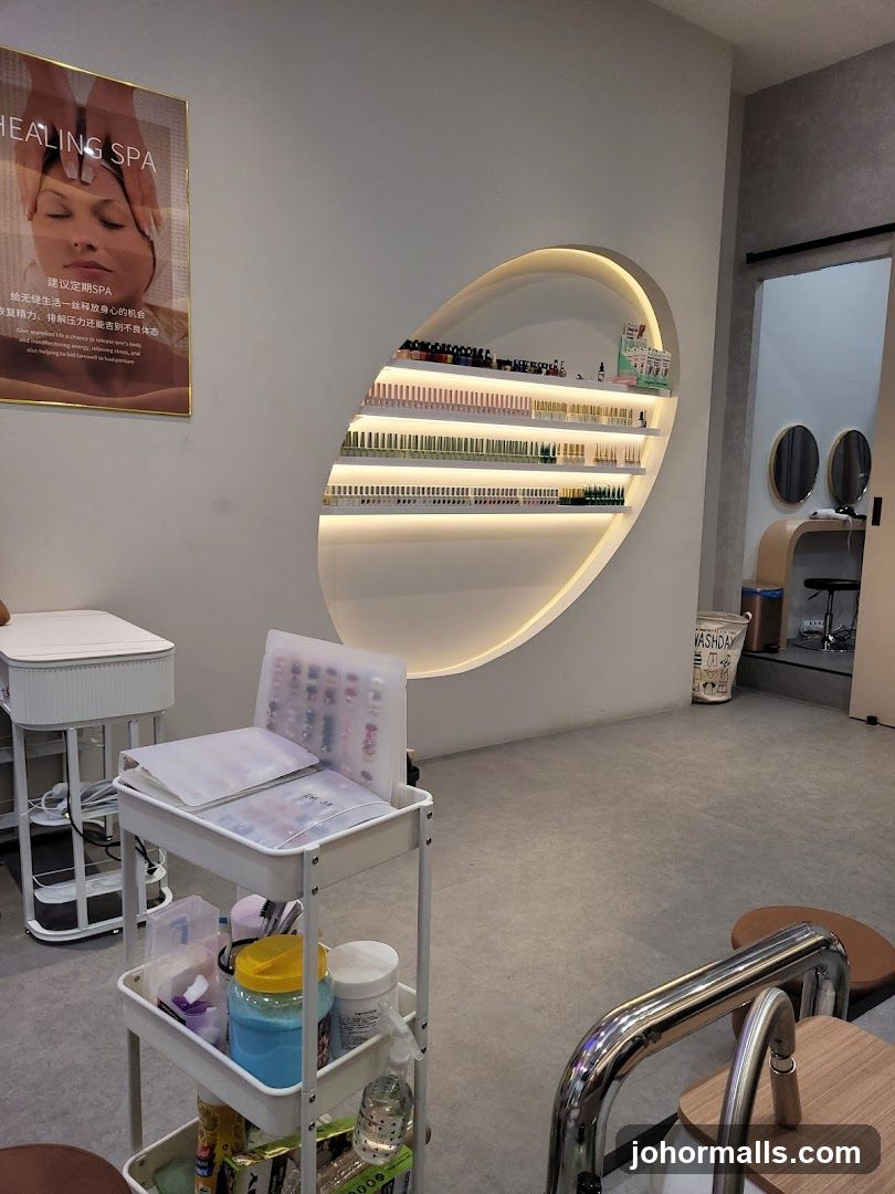 Nail Salon Interior