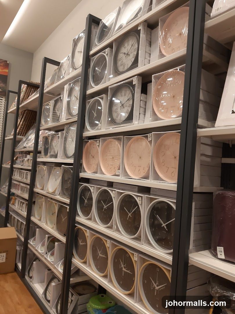 Wall Clocks Display