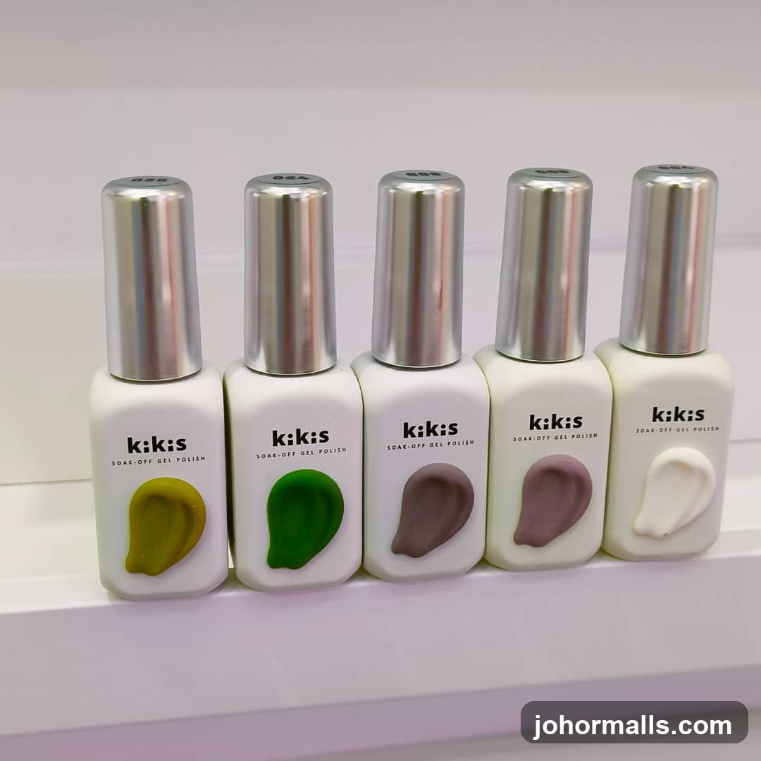Kiki's Soak-Off Gel Polish Bottles