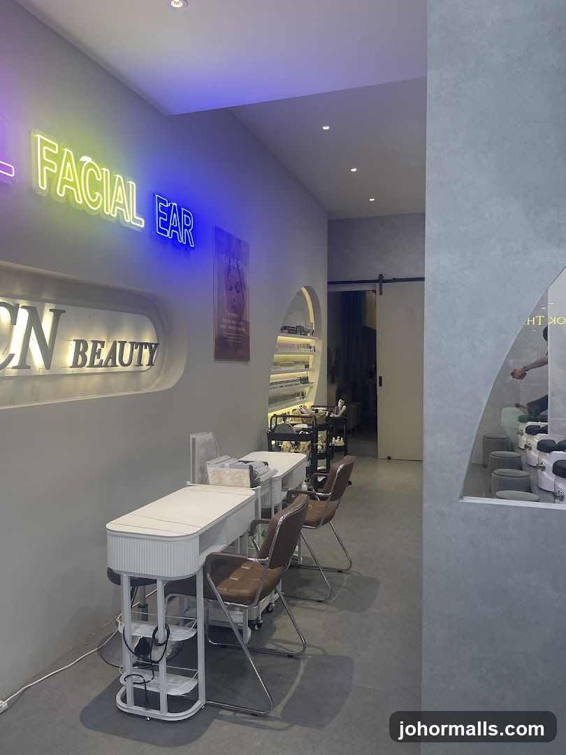 Nail Salon Interior