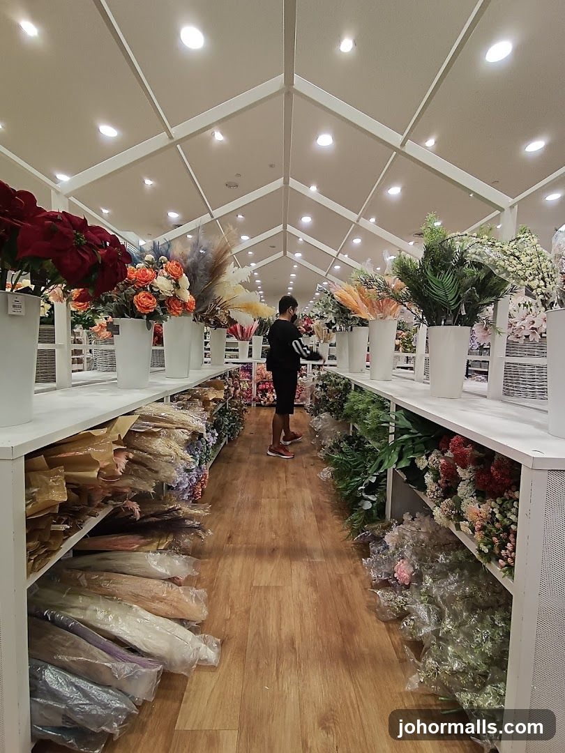 Artificial Flowers Display