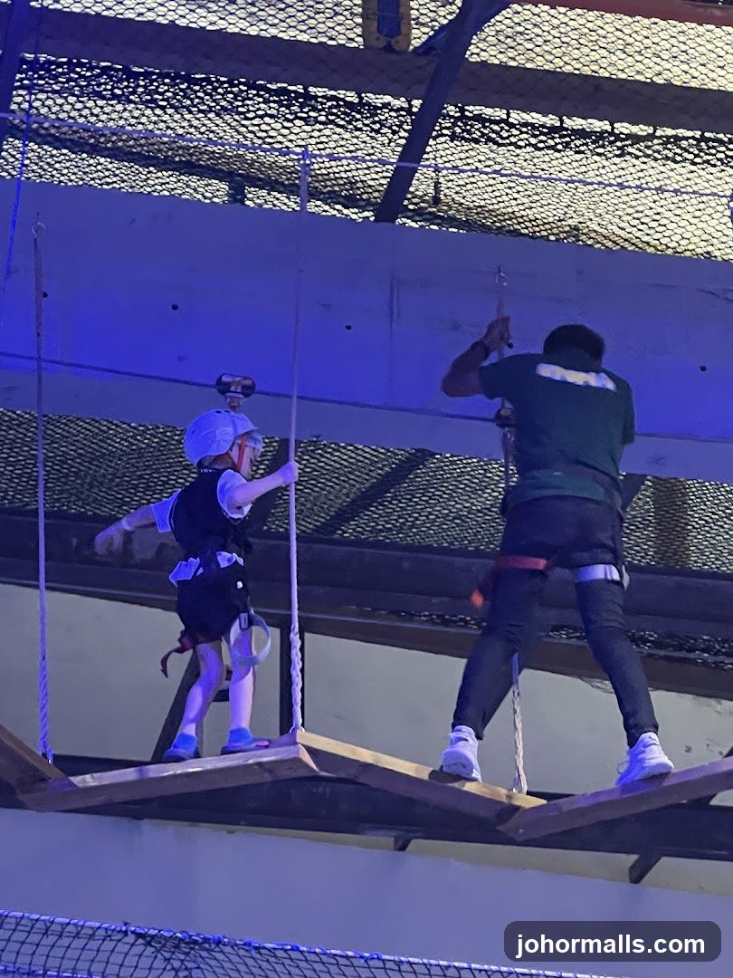 Rope Course Activity