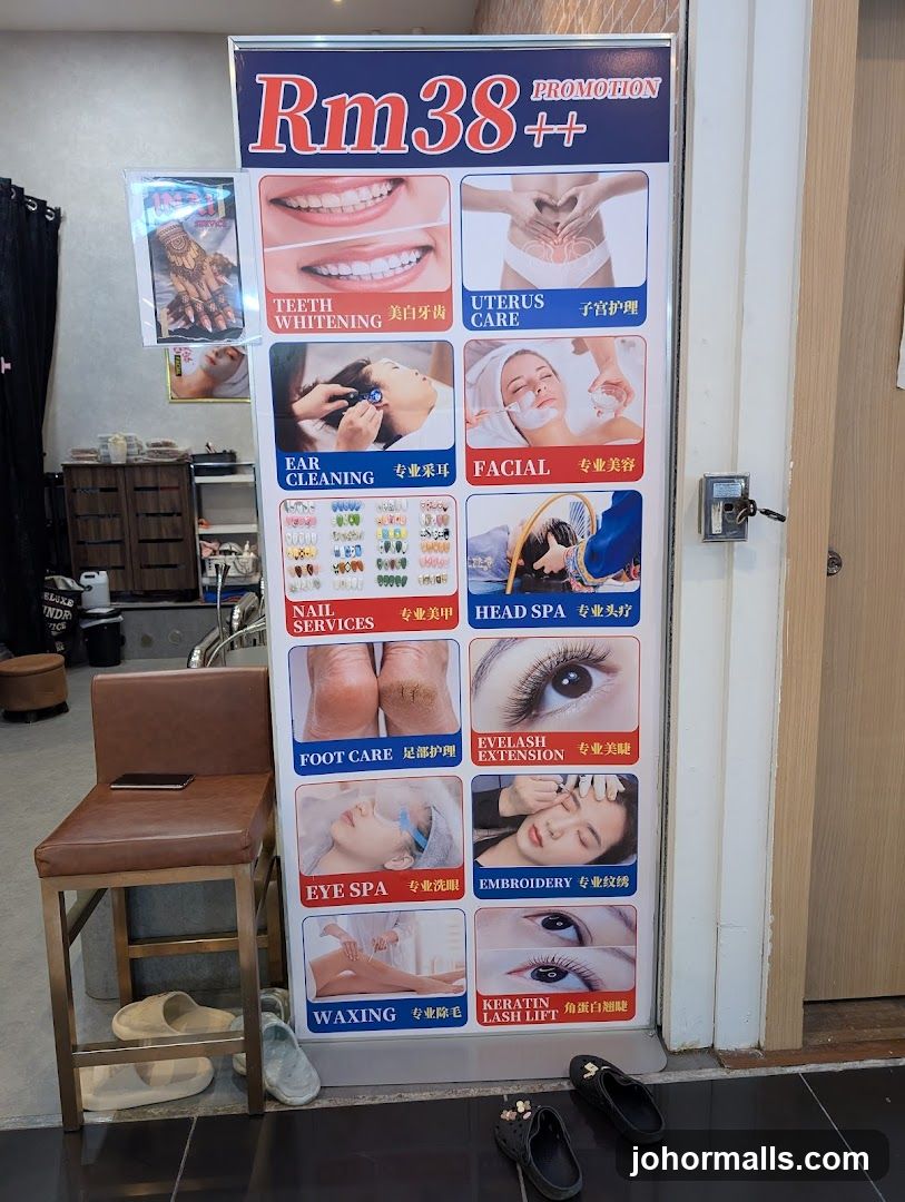Beauty Services Promotion Poster