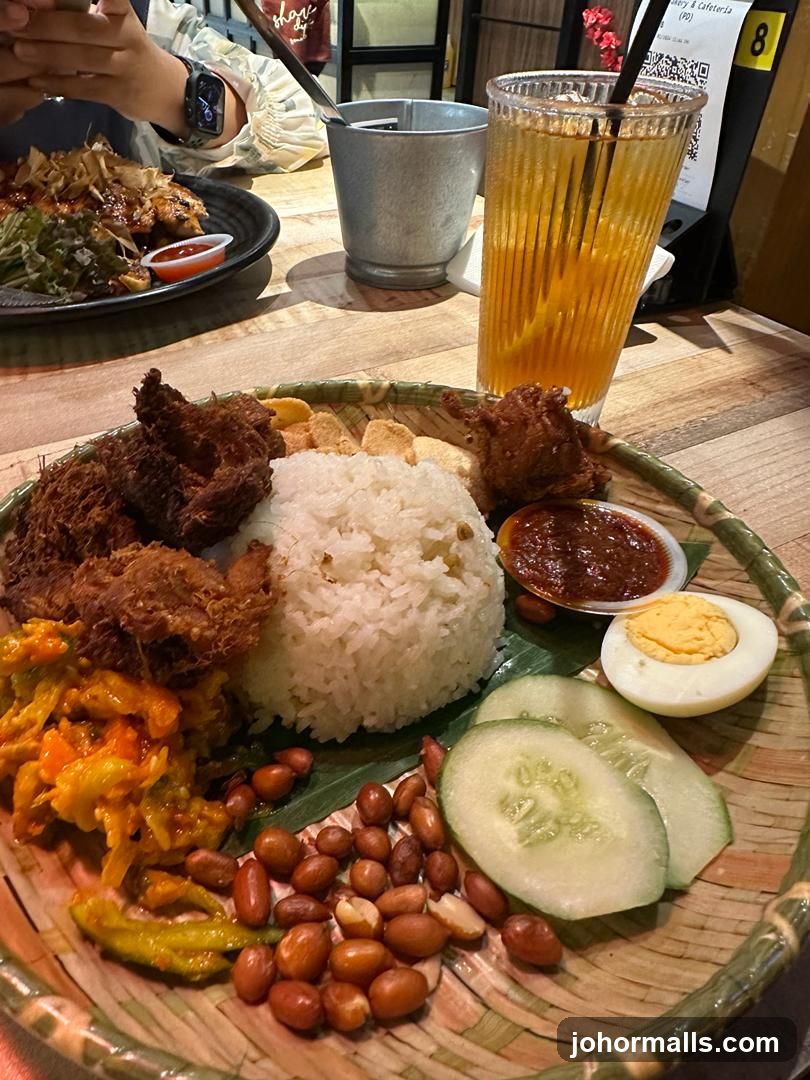 Nasi Lemak Platter