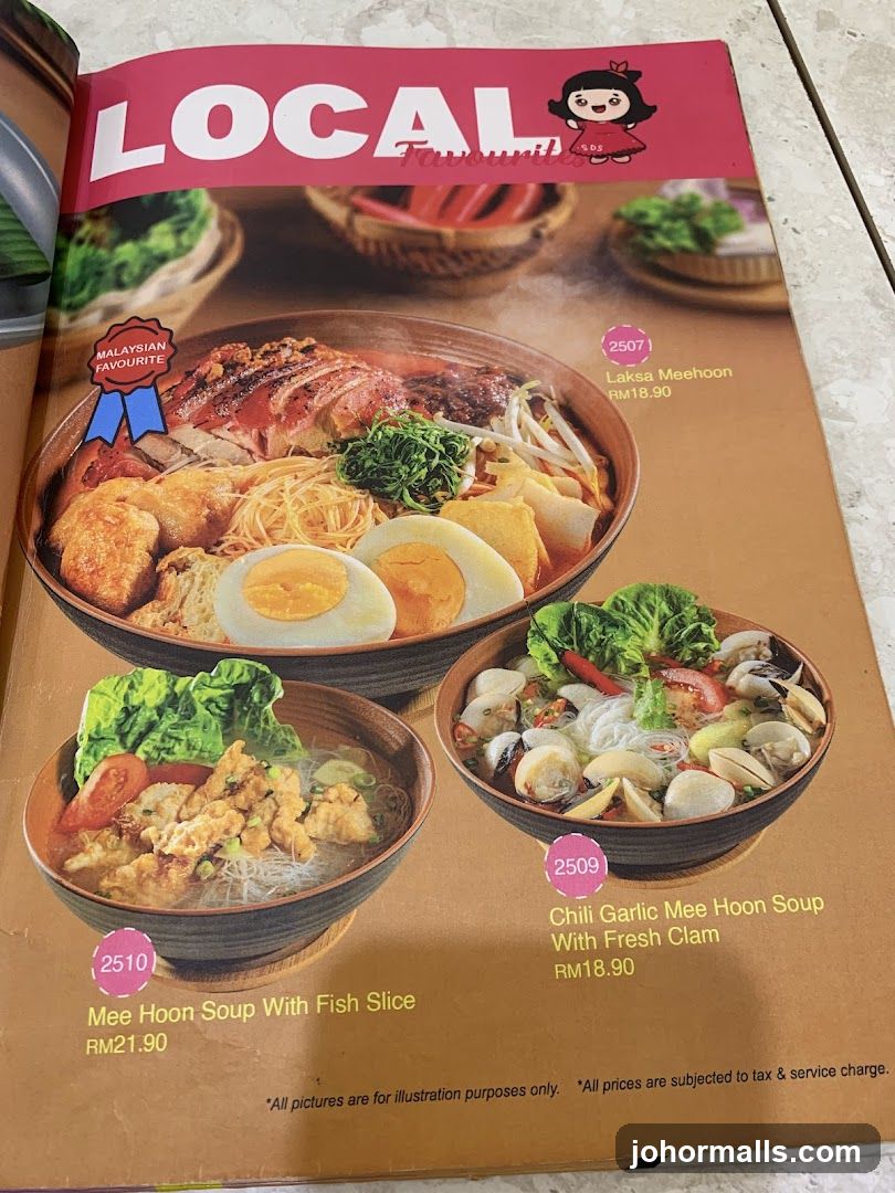 Local Malaysian Favourites