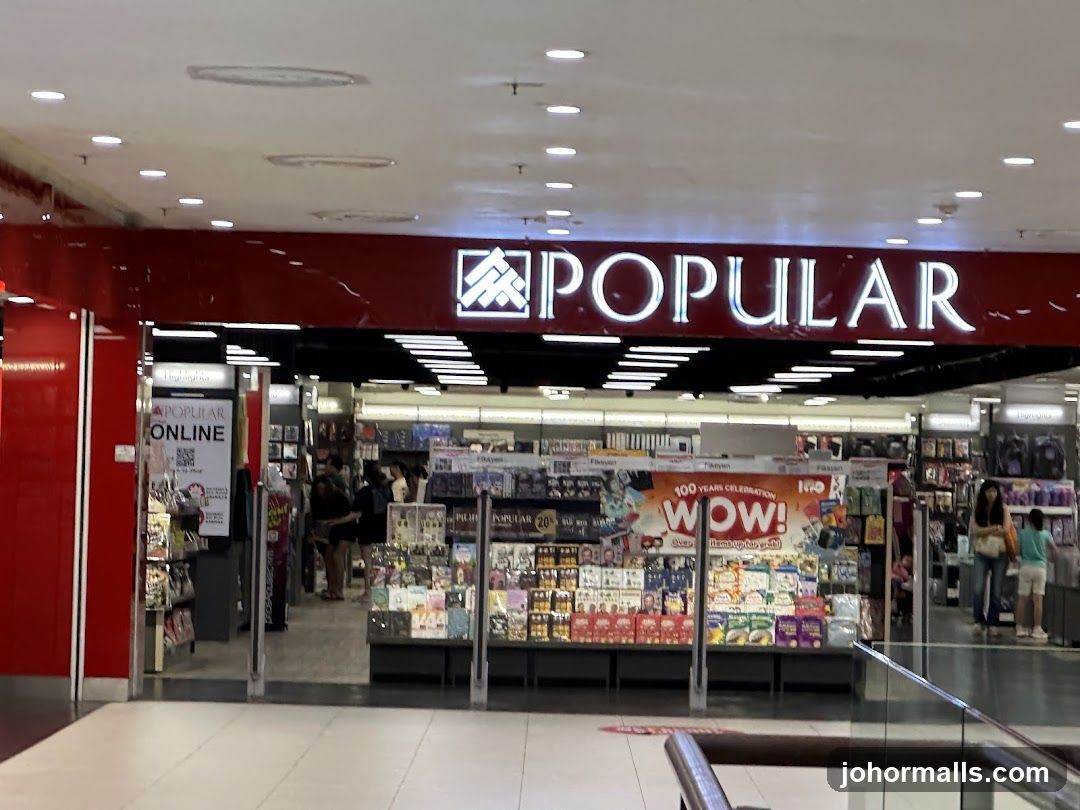 Popular Bookstore • Paradigm Mall Johor Bahru