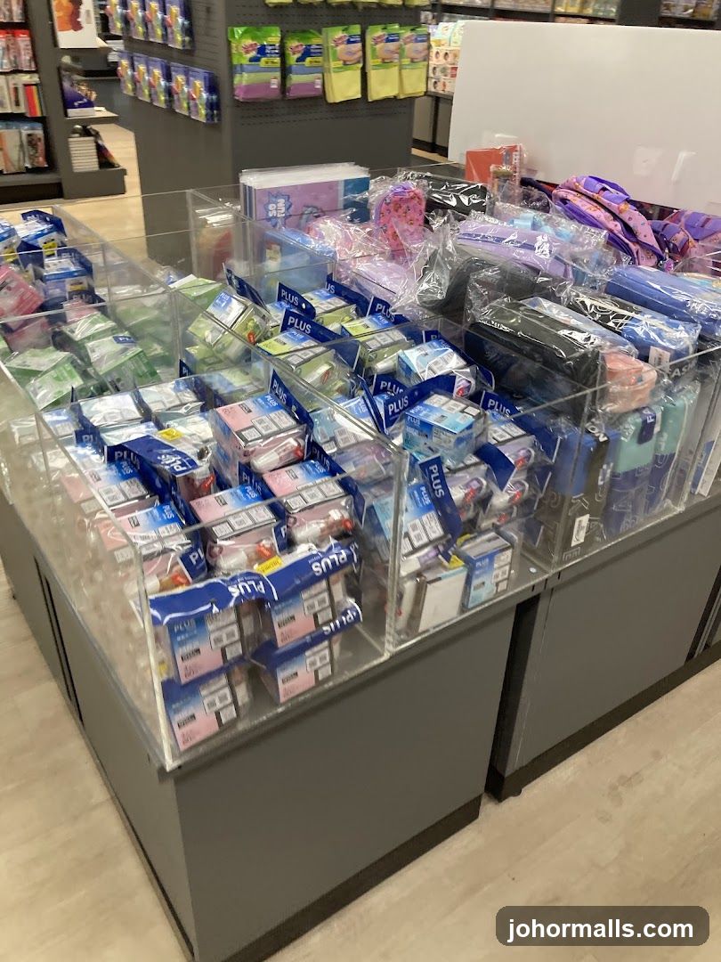 Stationery and school supplies