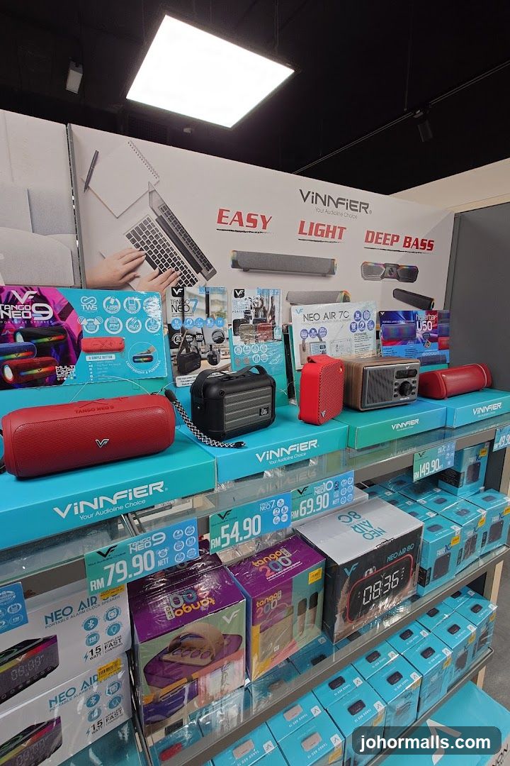 Audio Equipment Display