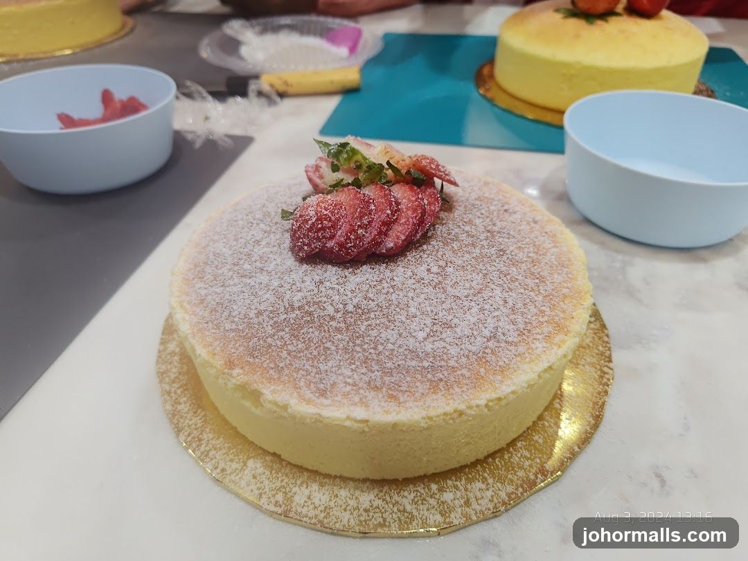 Cheesecake with Strawberries