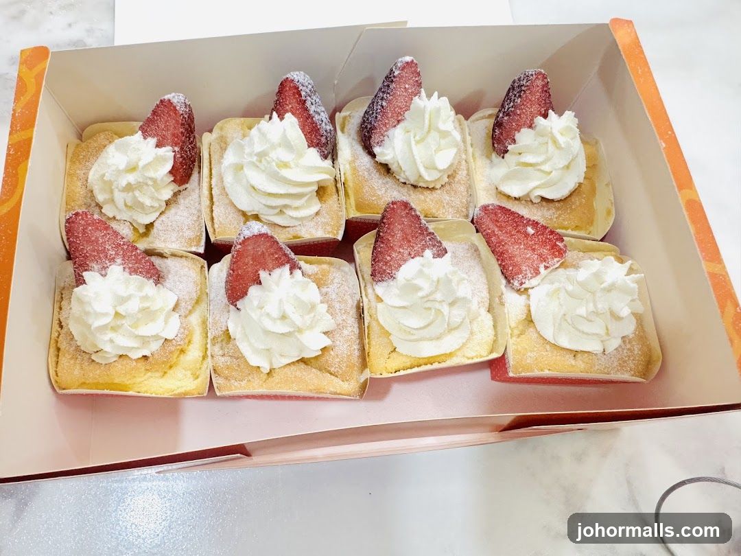 Strawberry Shortcake Bites