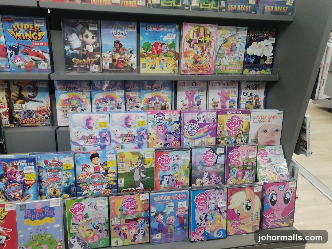 DVDs on Display