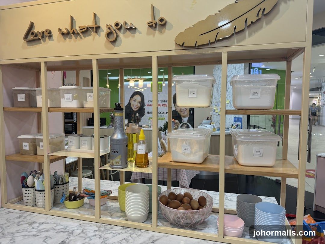 Baking Ingredients Display