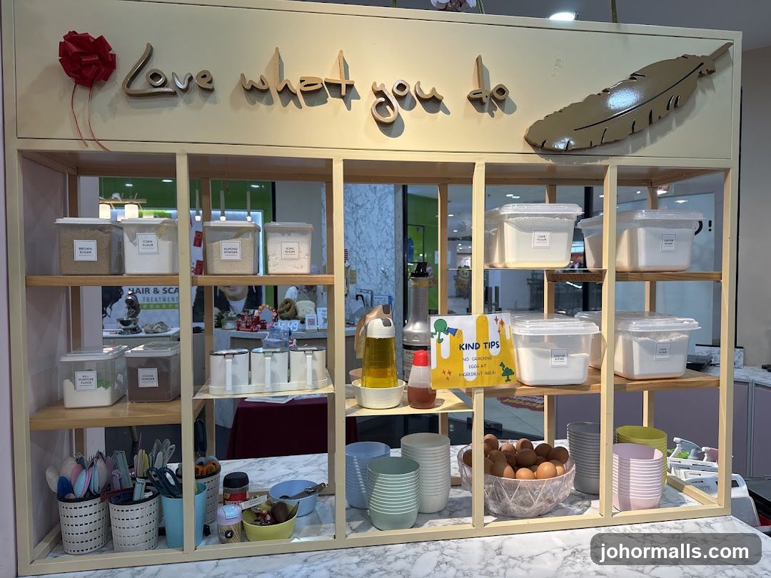 Baking Ingredients Display