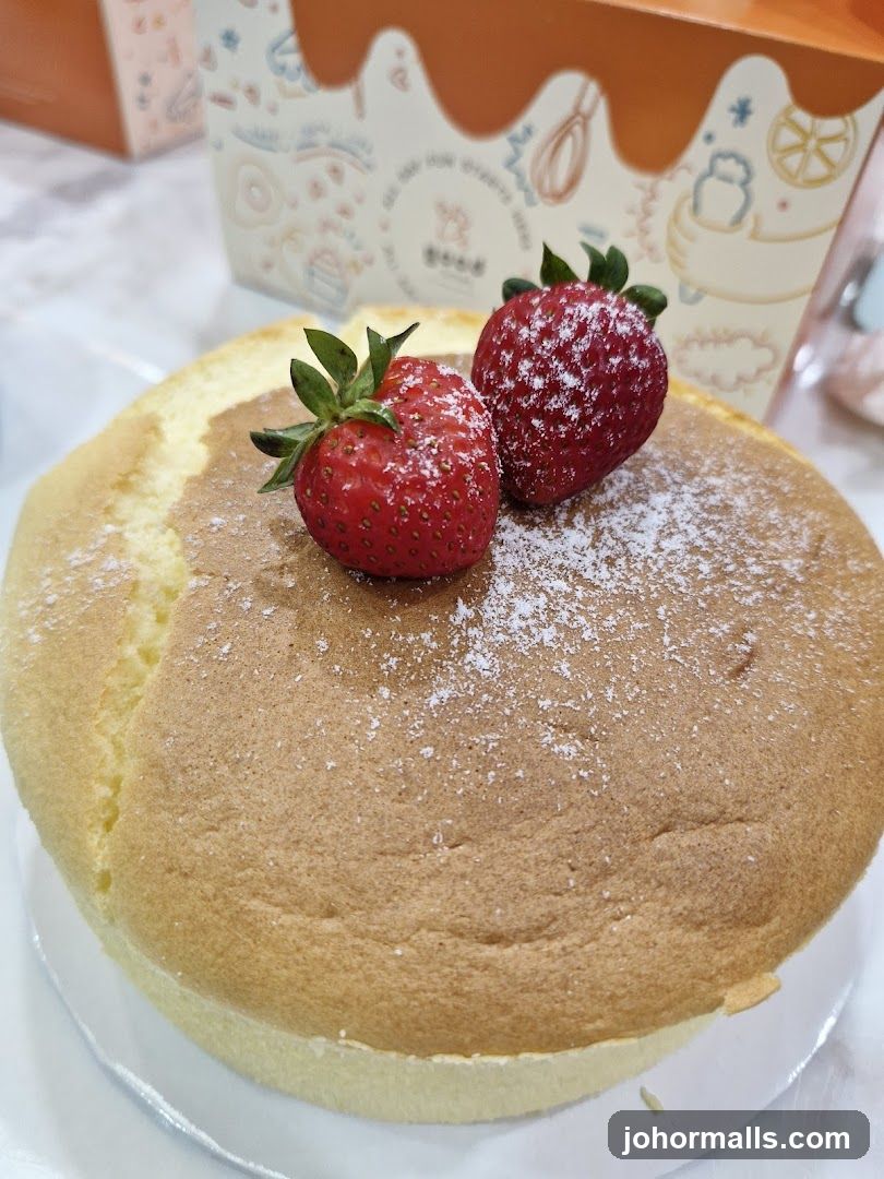 Strawberry Chiffon Cake