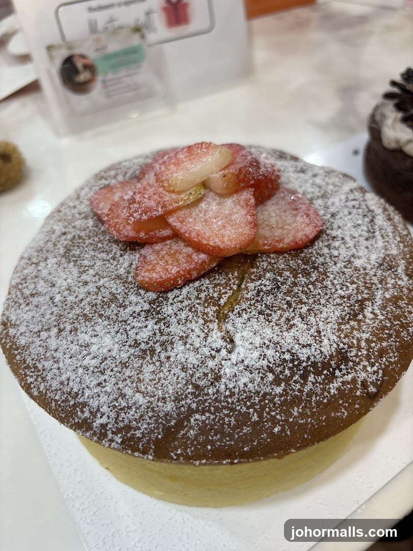 Strawberry Dusted Cake