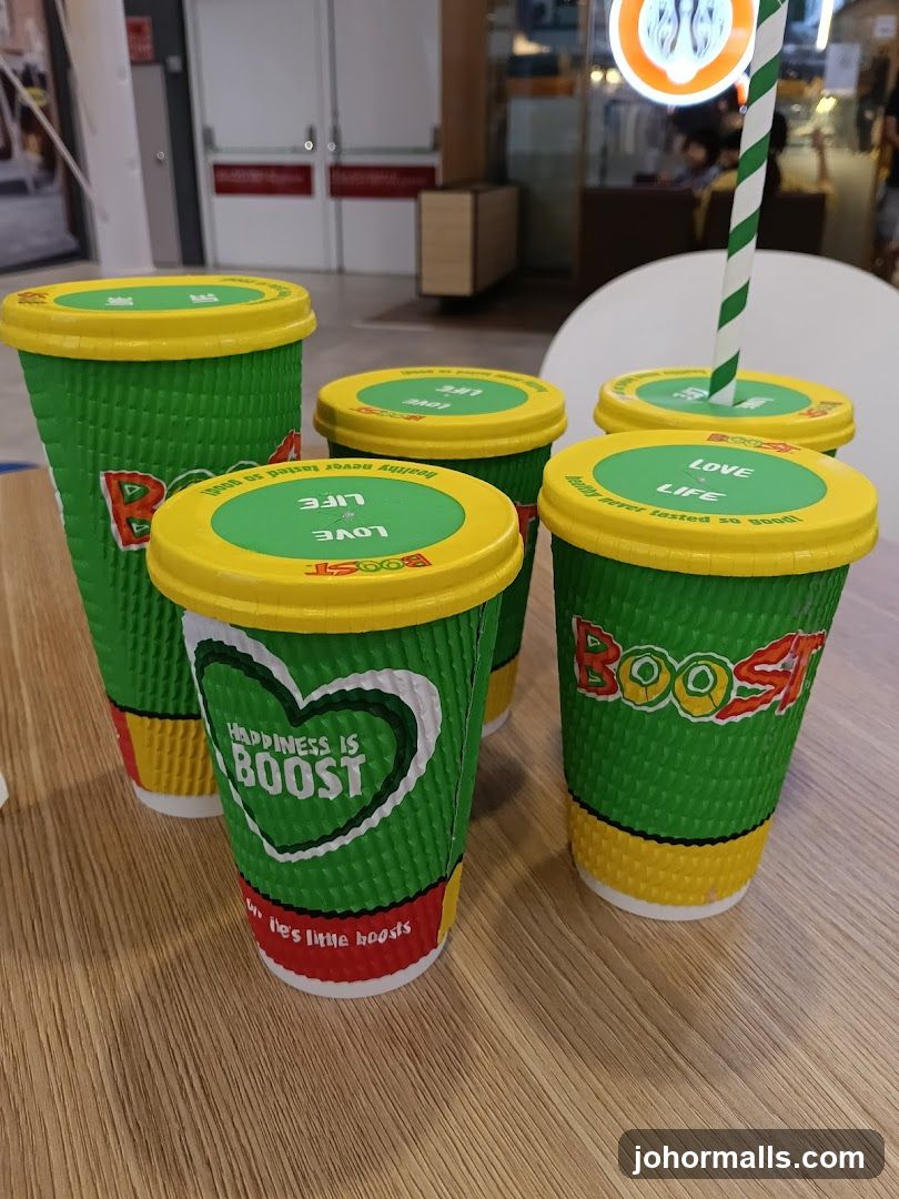 Boost Juice Cups