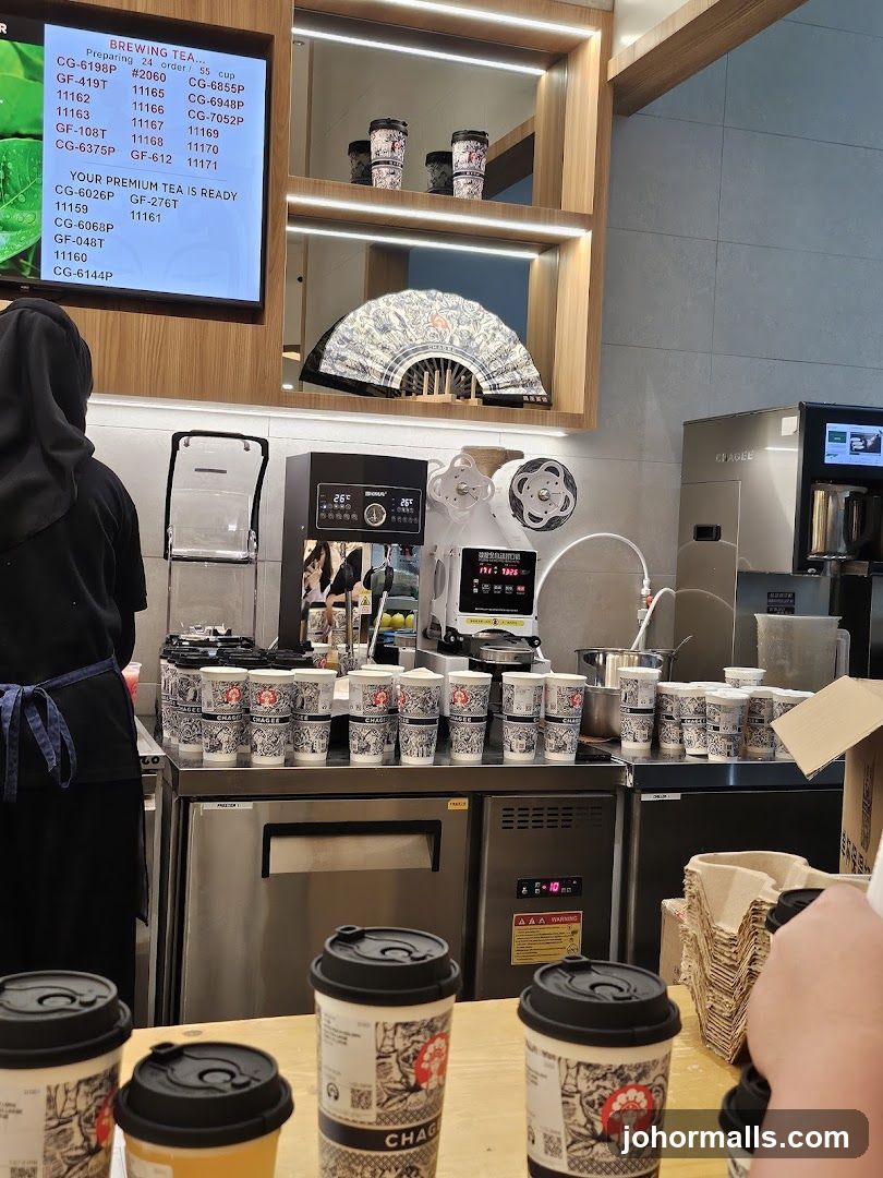 Tea Shop Counter
