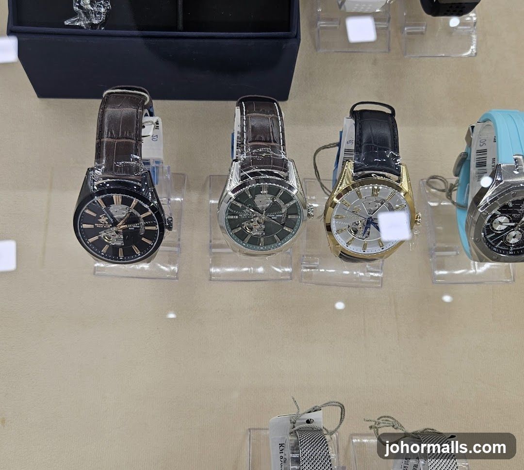 Display of watches
