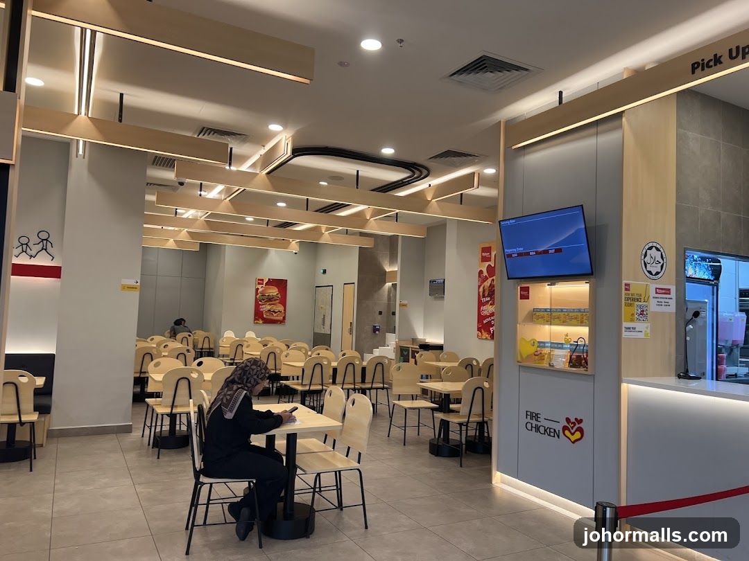 Fast Food Restaurant Interior