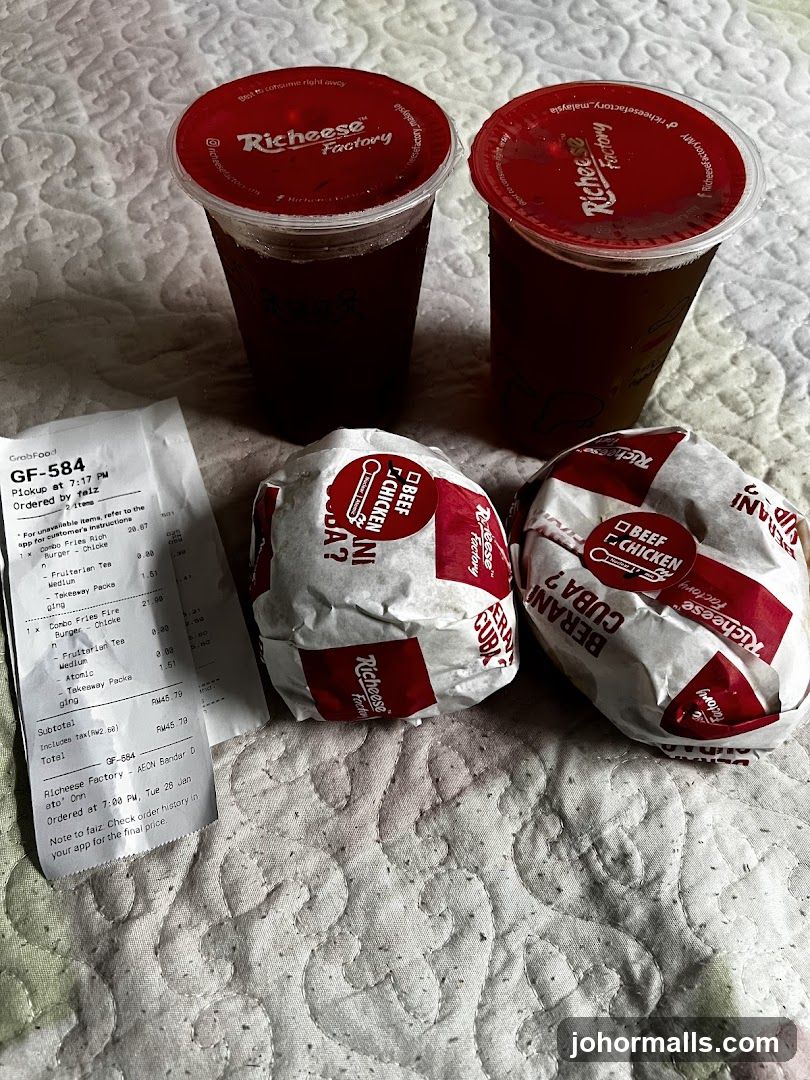 Richeese Factory Food Order