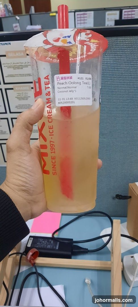 Peach Oolong Tea