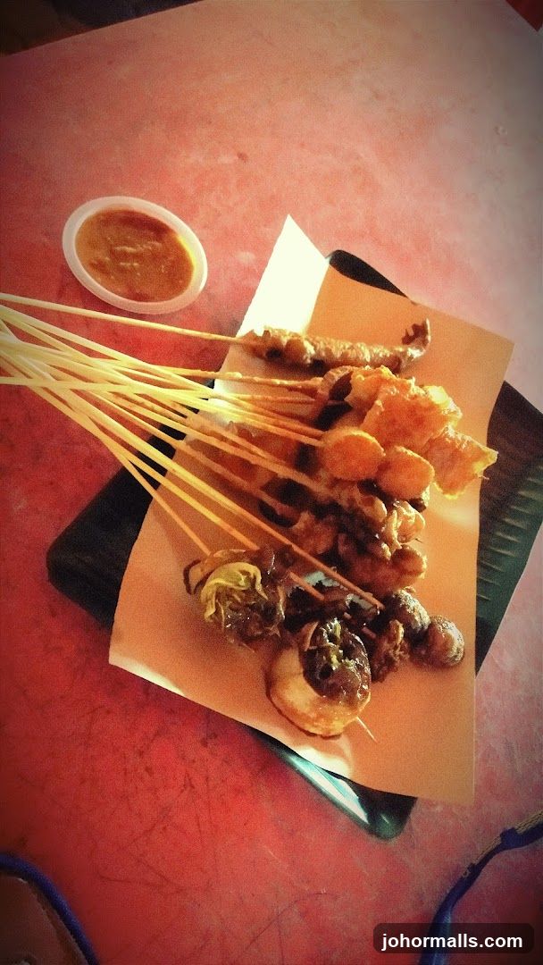 Skewers with Dipping Sauce