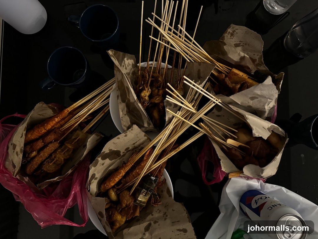 Skewers and Drinks