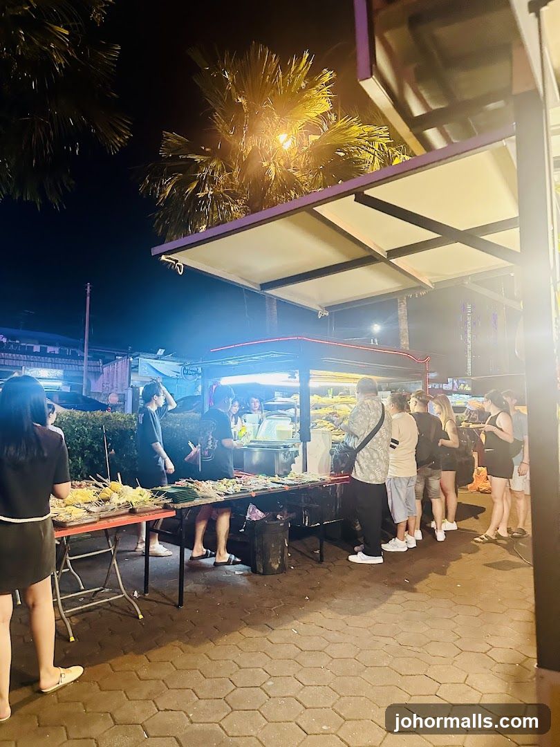 Night Market Food Stalls