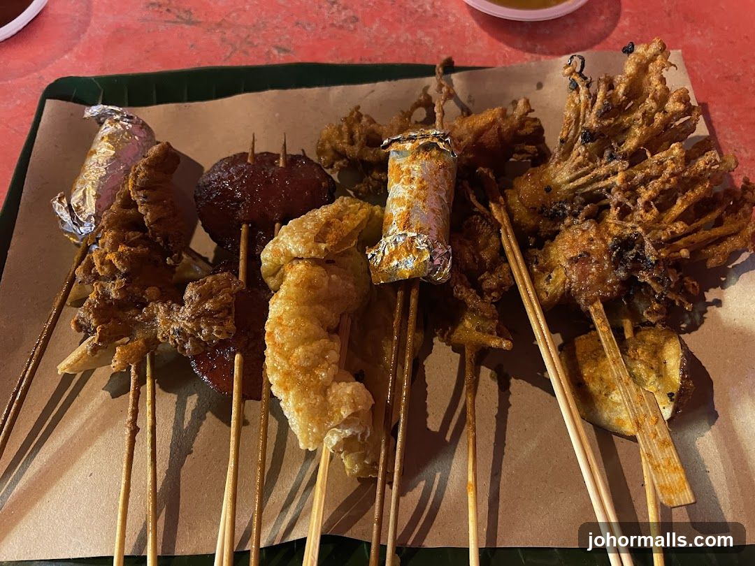 Assorted Fried Skewers