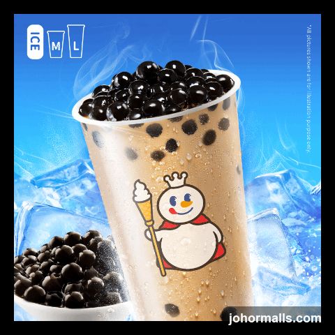 Bubble Tea Advertisement