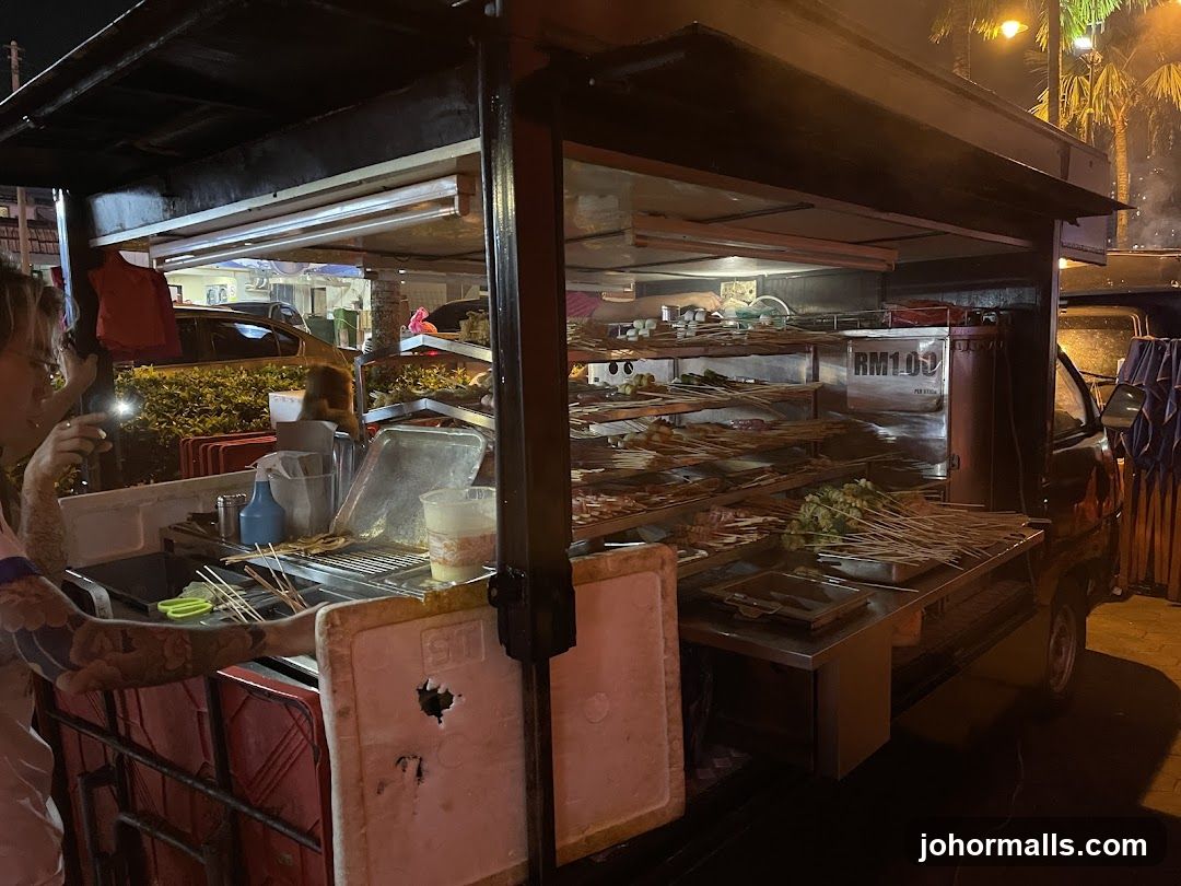 Street Food Stall at Night