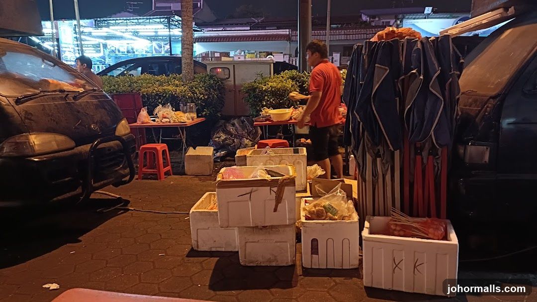 Street Food Stall at Night