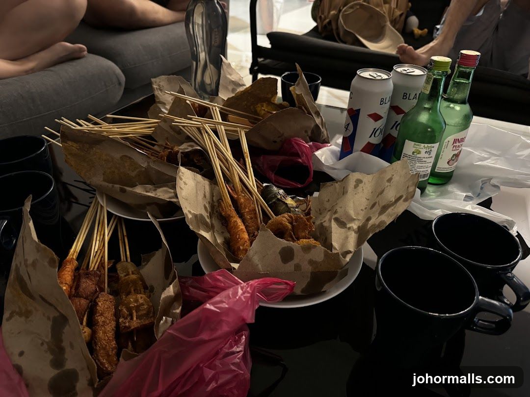 Skewers and Drinks