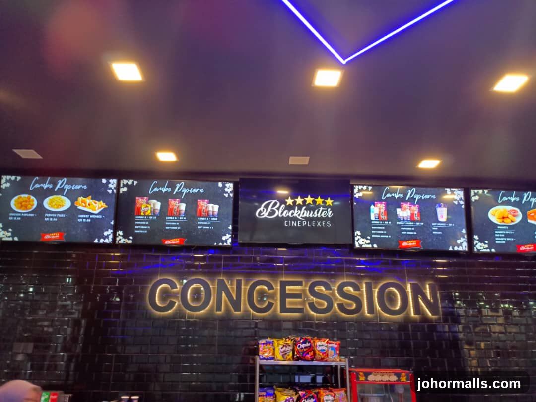 Blockbuster Cineplexes Pelangi Leisure Mall