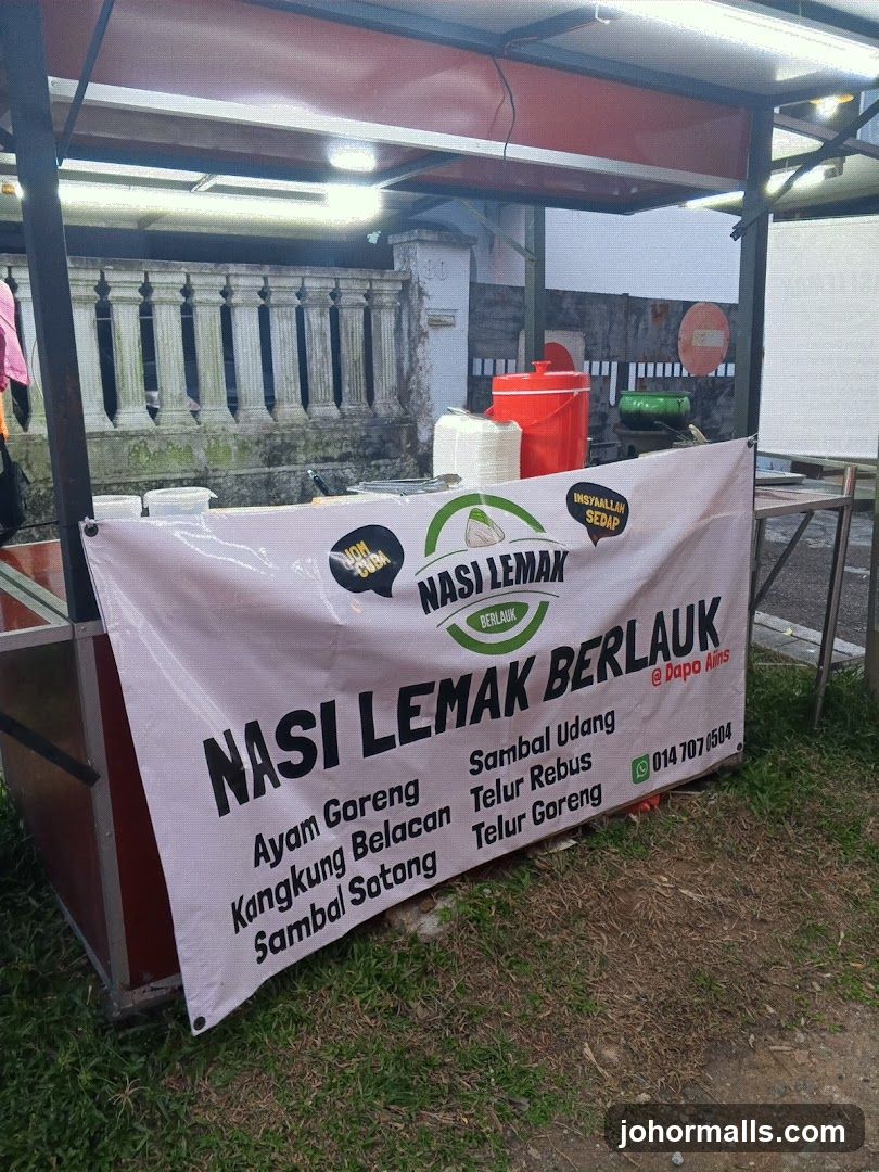 Food stall banner