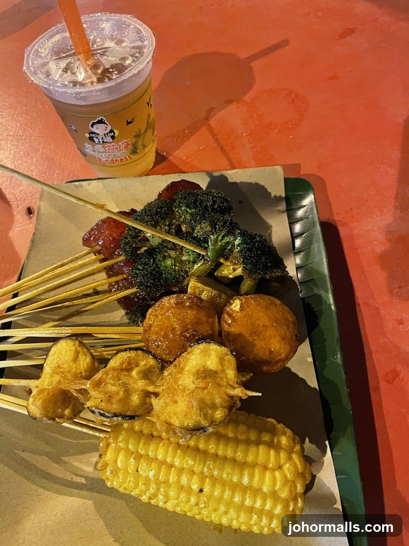 Skewers and Drink