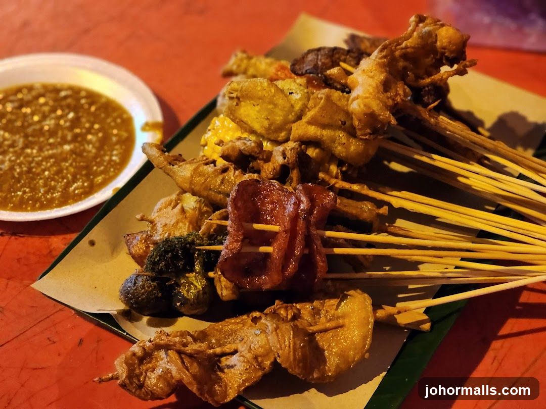 Assorted Skewers with Dipping Sauce