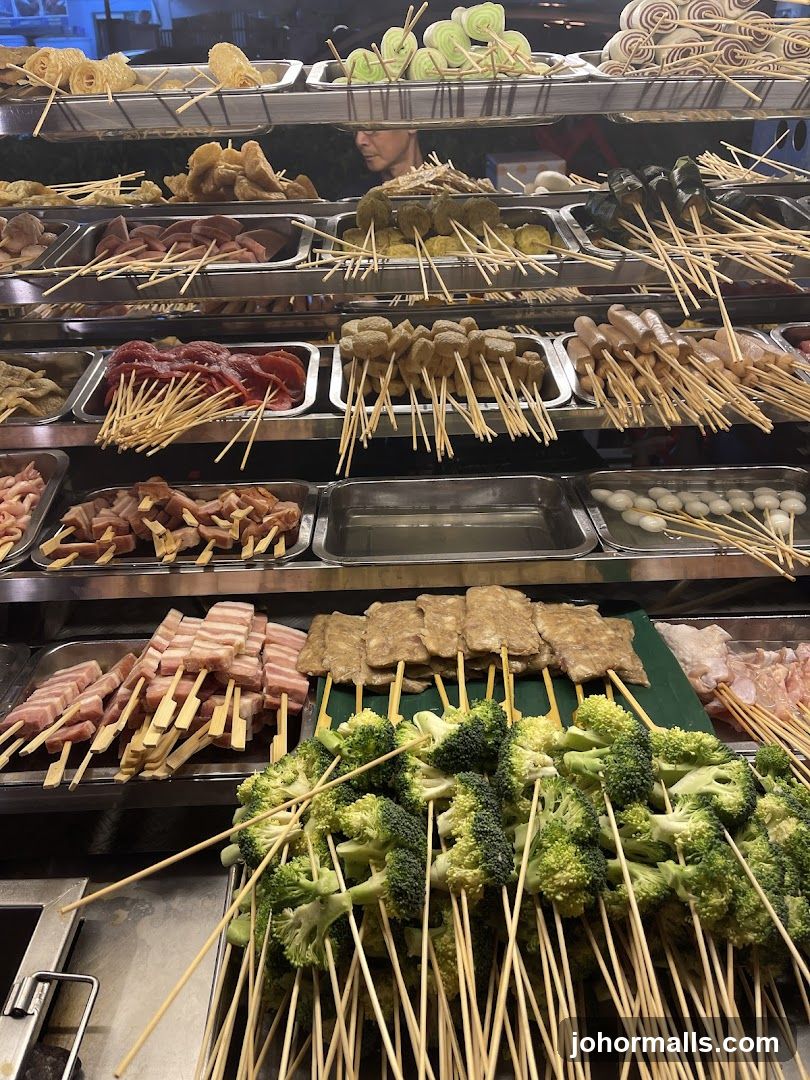 Skewered Foods Display