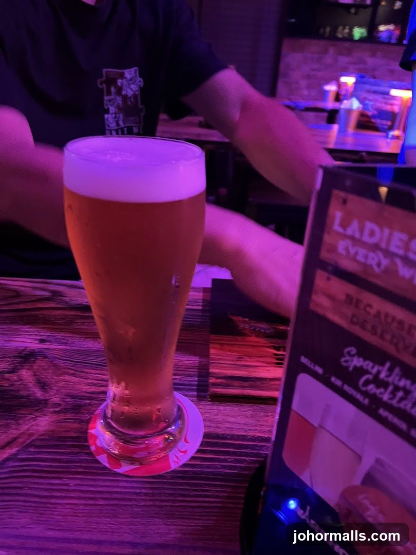 Beer and Menu