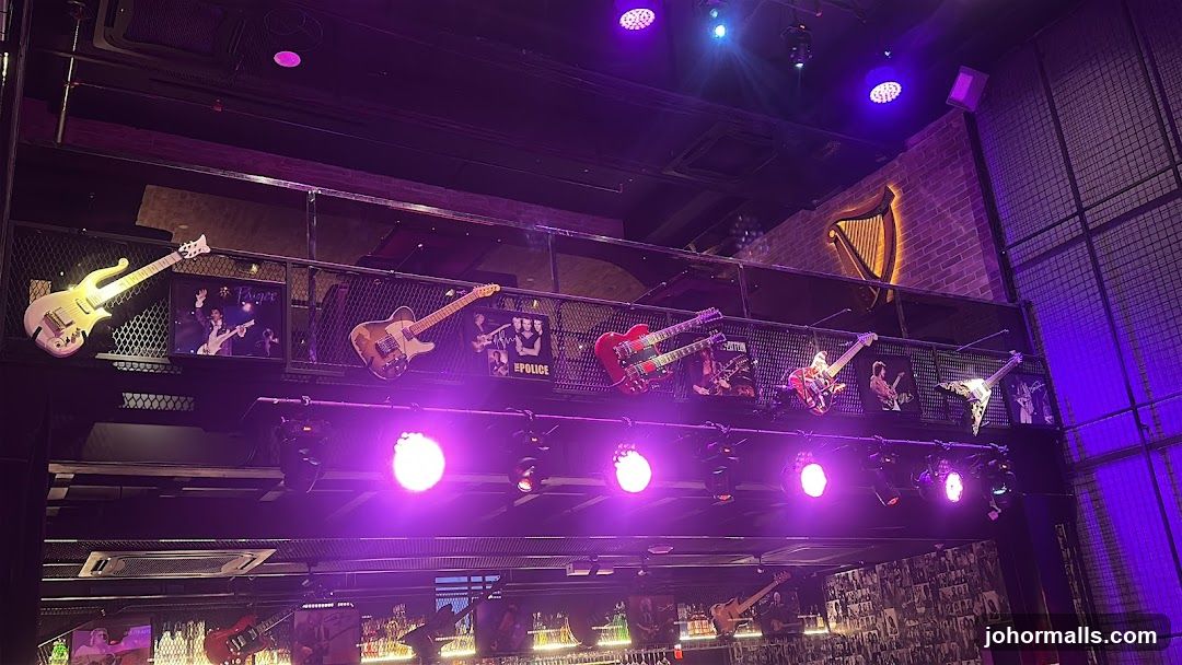 Guitars and Music Memorabilia Display